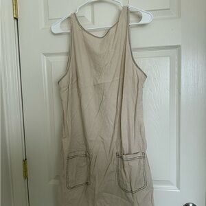 Urban Outfitters Beige Pocket Dress